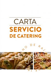 Carta Servicio de Catering Página 1